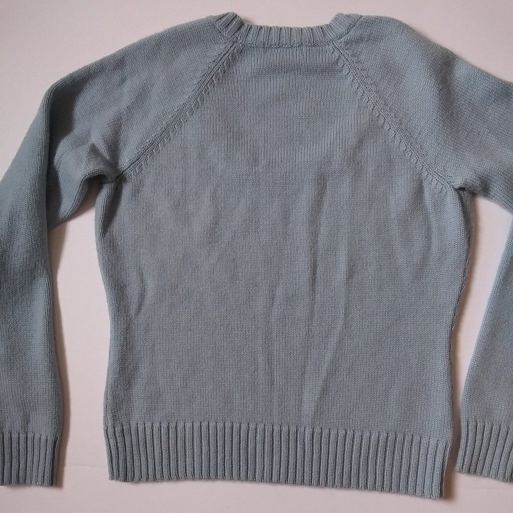 Willi Smith XL Light Blue Merino Wool Sweater - Picture 8 of 13